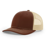 Richardson Leather Patch Trucker Cap