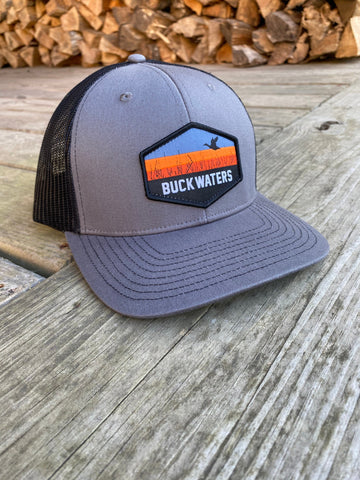 Sunset Marsh Trucker